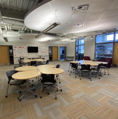 the sbj offers space for individual or group work, along with event accommodations