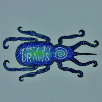 Greeny Guy Draws